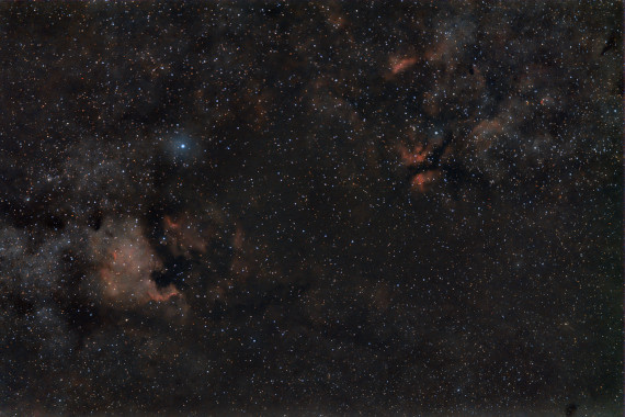 NGC 7000 / NGC 6910- 28/07/2024 (D810A - 200mm, 20 photos, pause 20 secondes, 3200 iso)